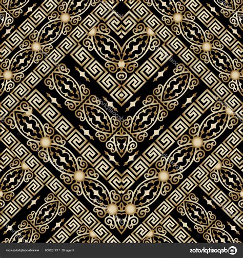 versace pattern vector